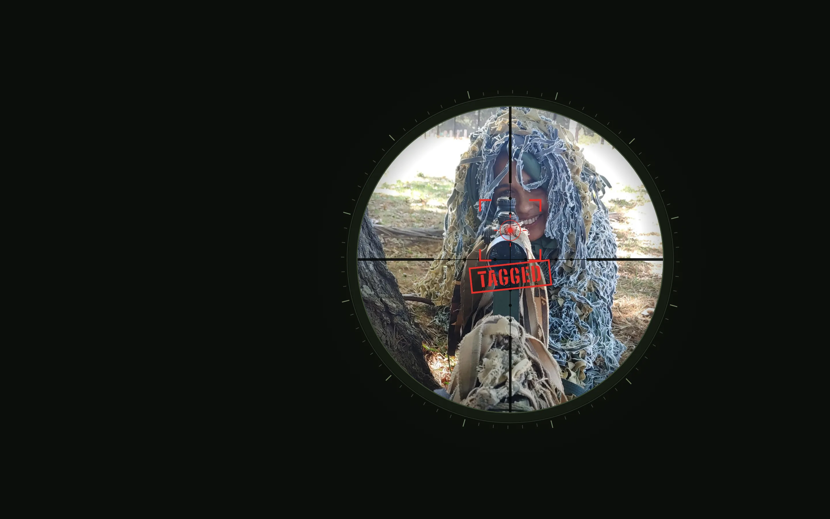Through the scope: Three for three. That's the Sniper scenario.